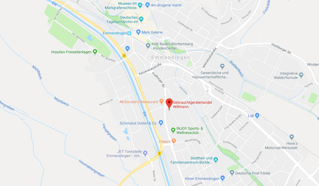 Standort Gabelstapler Willmann